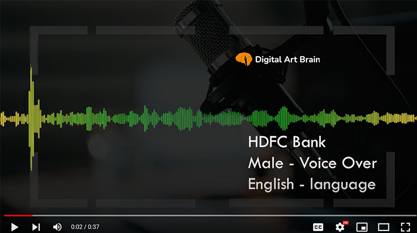 HDFC Bank VO Work by Digitalartbrain